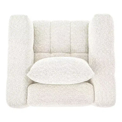 Sedia Girevole Hyleory con Telaio in Legno e Rivestimento in Tessuto Morbido, Rotazione a 360°, Design Ergonomico Confortevole per Salotto e Ufficio