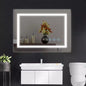 Acekool 32 x 24 Inch Bathroom Mirror, Wall Mounted Vanity Mirror with Touch Dimming, Smart Memory, Anti-Fog and IP54 Waterproof