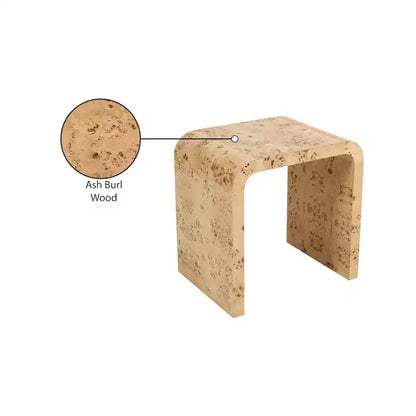 Meridian Furniture, Tavolino Cresthill in Frassino Naturale