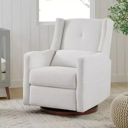 Poltrona reclinabile girevole manuale Spruce & Spring con cuscino lombare