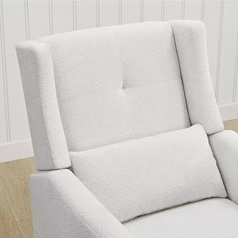 Poltrona reclinabile girevole manuale Spruce & Spring con cuscino lombare