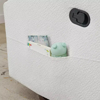 Poltrona reclinabile girevole manuale Spruce & Spring con cuscino lombare