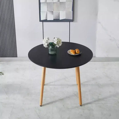 Tavolo da pranzo ovale allungabile moderno Okak in legno con robuste gambe in metallo, tavolo da cucina minimalista per sala da pranzo, pasti in famiglia