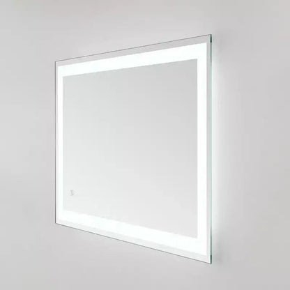 Specchio rettangolare a LED Hyatt 24 in alluminio - LMR1000 - Argento/Bianco - Safavieh