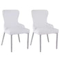 Chintaly Imports,Contemporary Wing-Back Side Chair - Set of 2