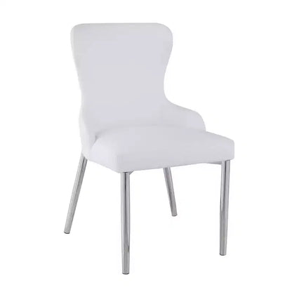 Chintaly Imports, Sedia contemporanea con schienale ad ala - Set da 2