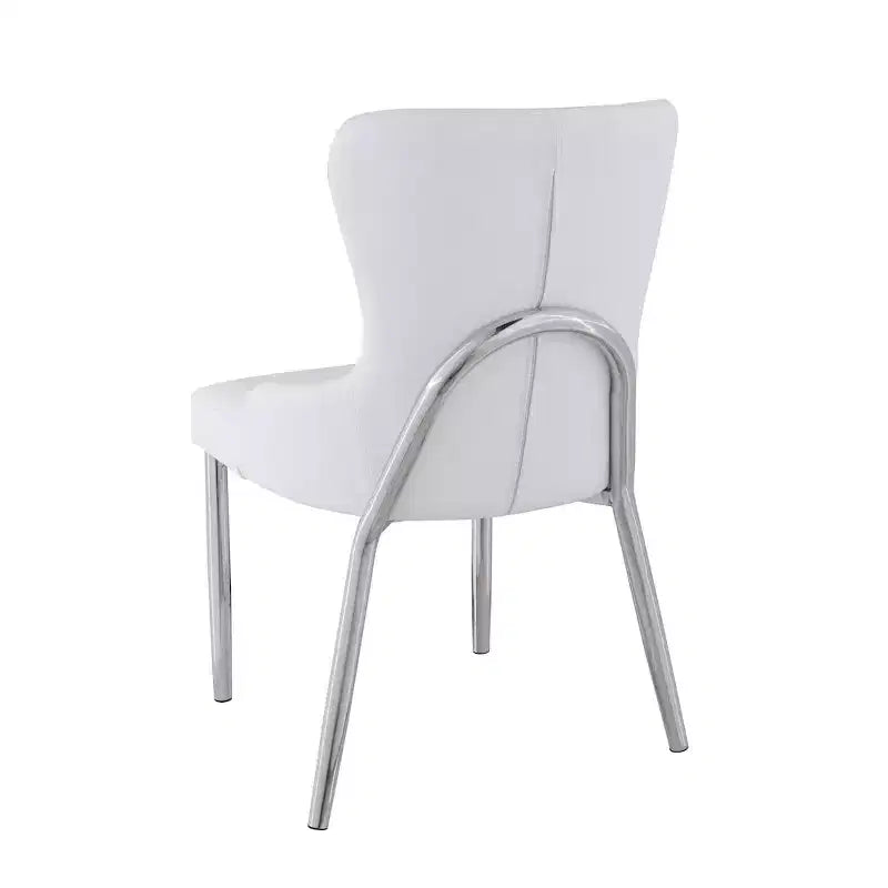 Chintaly Imports, Sedia contemporanea con schienale ad ala - Set da 2