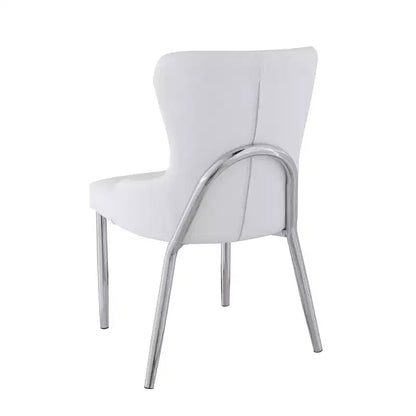 Chintaly Imports, Sedia contemporanea con schienale ad ala - Set da 2