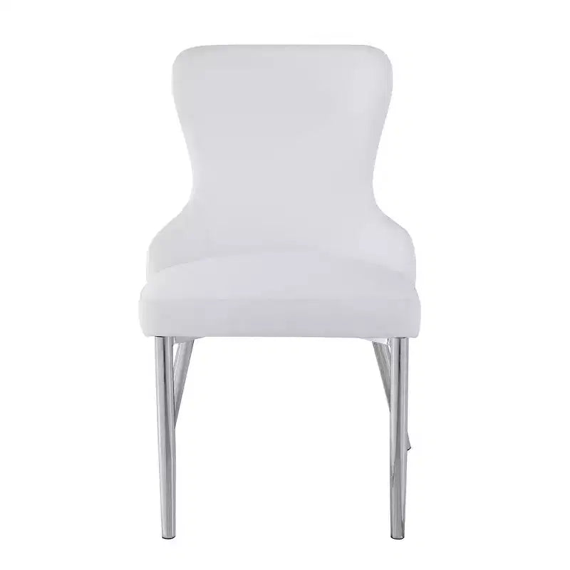 Chintaly Imports, Sedia contemporanea con schienale ad ala - Set da 2