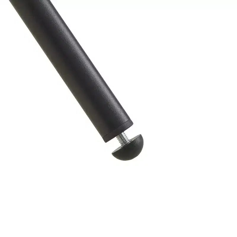 Sgabello da bancone Spruce&Spring con schienale ad arco e gambe in metallo