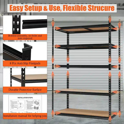 Scaffalature per garage