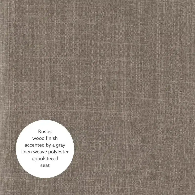 Sgabello da bar senza schienale Claridge Rustic - Linon