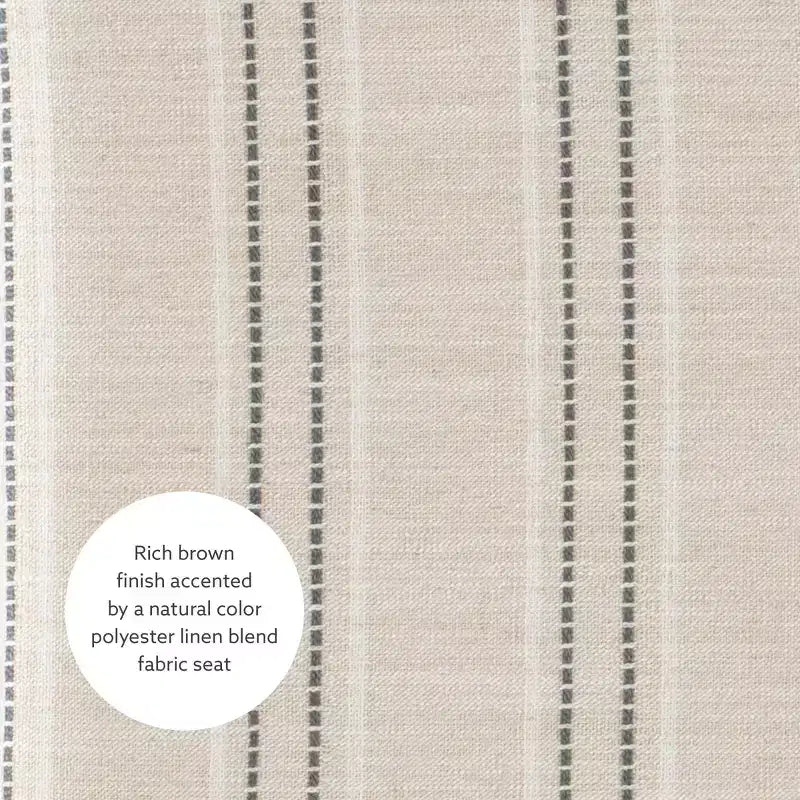 Sgabello da bar senza schienale Claridge Rustic - Linon