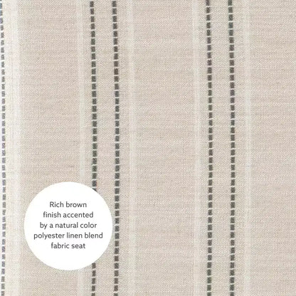 Sgabello da bar senza schienale Claridge Rustic - Linon