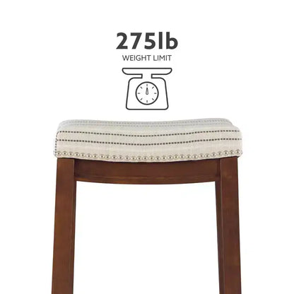 Sgabello da bar senza schienale Claridge Rustic - Linon