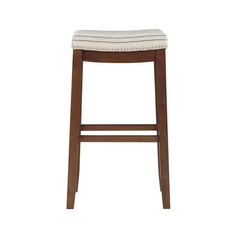 Sgabello da bar senza schienale Claridge Rustic - Linon