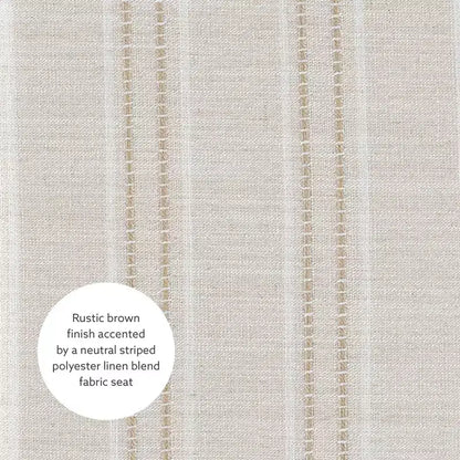 Sgabello da bar senza schienale Claridge Rustic - Linon