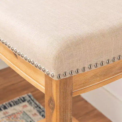 Sgabello da bar senza schienale Claridge Rustic - Linon