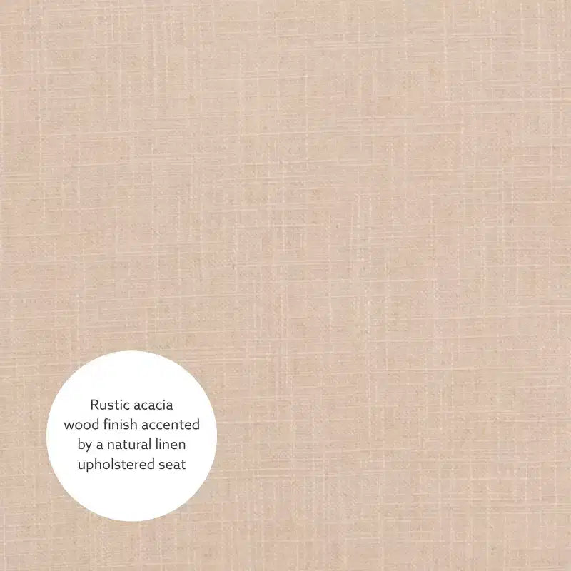 Sgabello da bar senza schienale Claridge Rustic - Linon