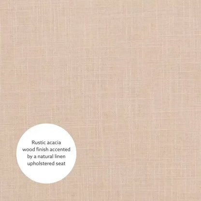Sgabello da bar senza schienale Claridge Rustic - Linon