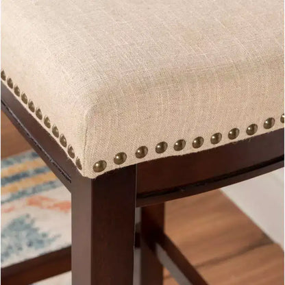 Sgabello da bar senza schienale Claridge Rustic - Linon