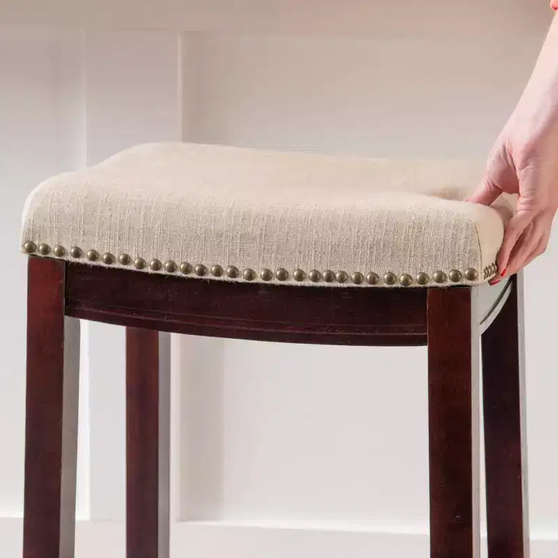 Sgabello da bar senza schienale Claridge Rustic - Linon