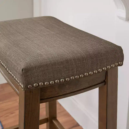 Sgabello da bar senza schienale Claridge Rustic - Linon