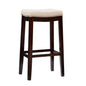 Sgabello da bar senza schienale Claridge Rustic - Linon