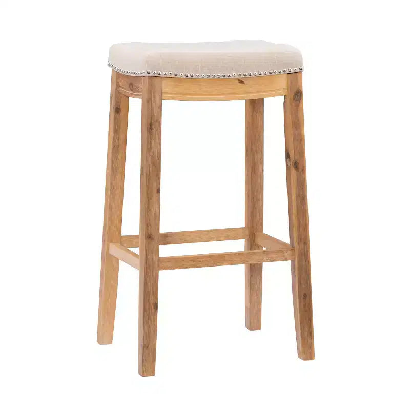 Sgabello da bar senza schienale Claridge Rustic - Linon