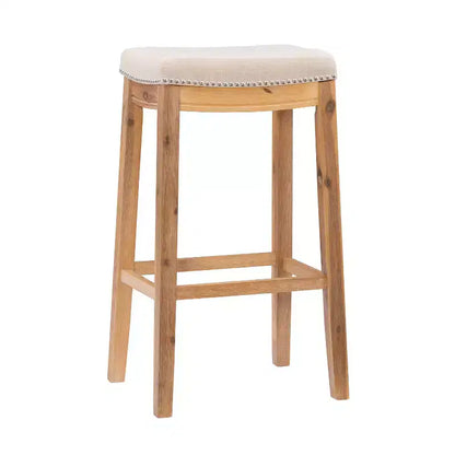 Sgabello da bar senza schienale Claridge Rustic - Linon
