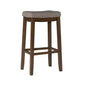 Claridge Rustic Backless Barstool - Linon