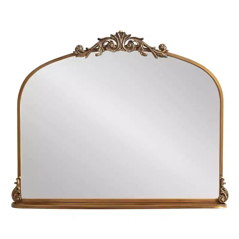 Kate & Laurel All Things Decor Specchio ad arco tradizionale Arendahl 33x26 con ripiano