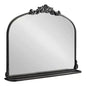 Kate & Laurel All Things Decor 33x26 Arendahl Traditional Arch Mirror with Shelf
